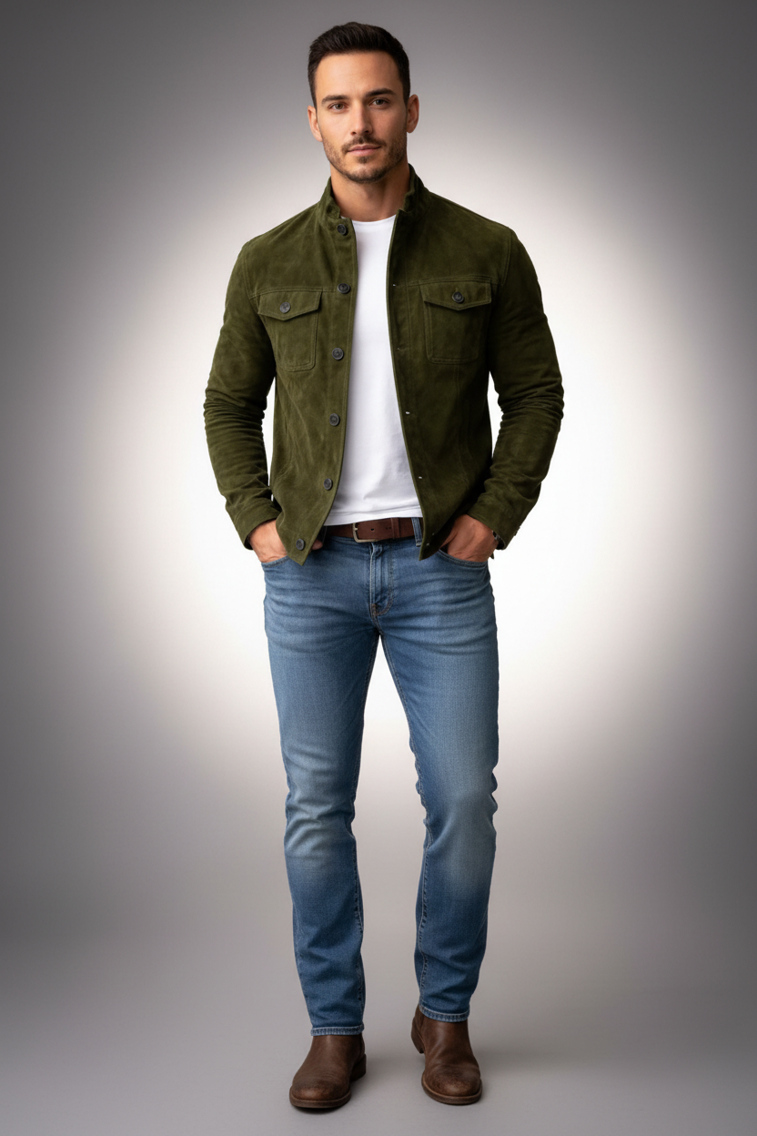 Santiago | Chaqueta de Ante