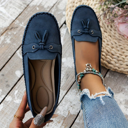 Bella - Mocasines clásicos con detalle de borlas