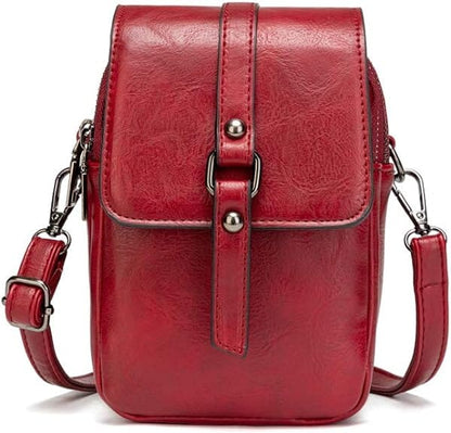 Willy |Bolso de mano multifuncional de piel suave para mujer