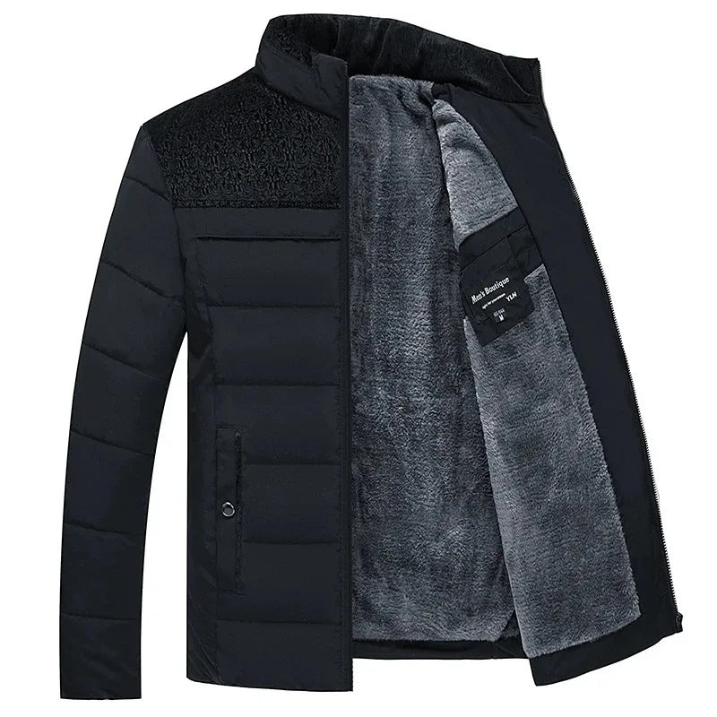 Luis | Elegante Chaqueta acolchada de plumas