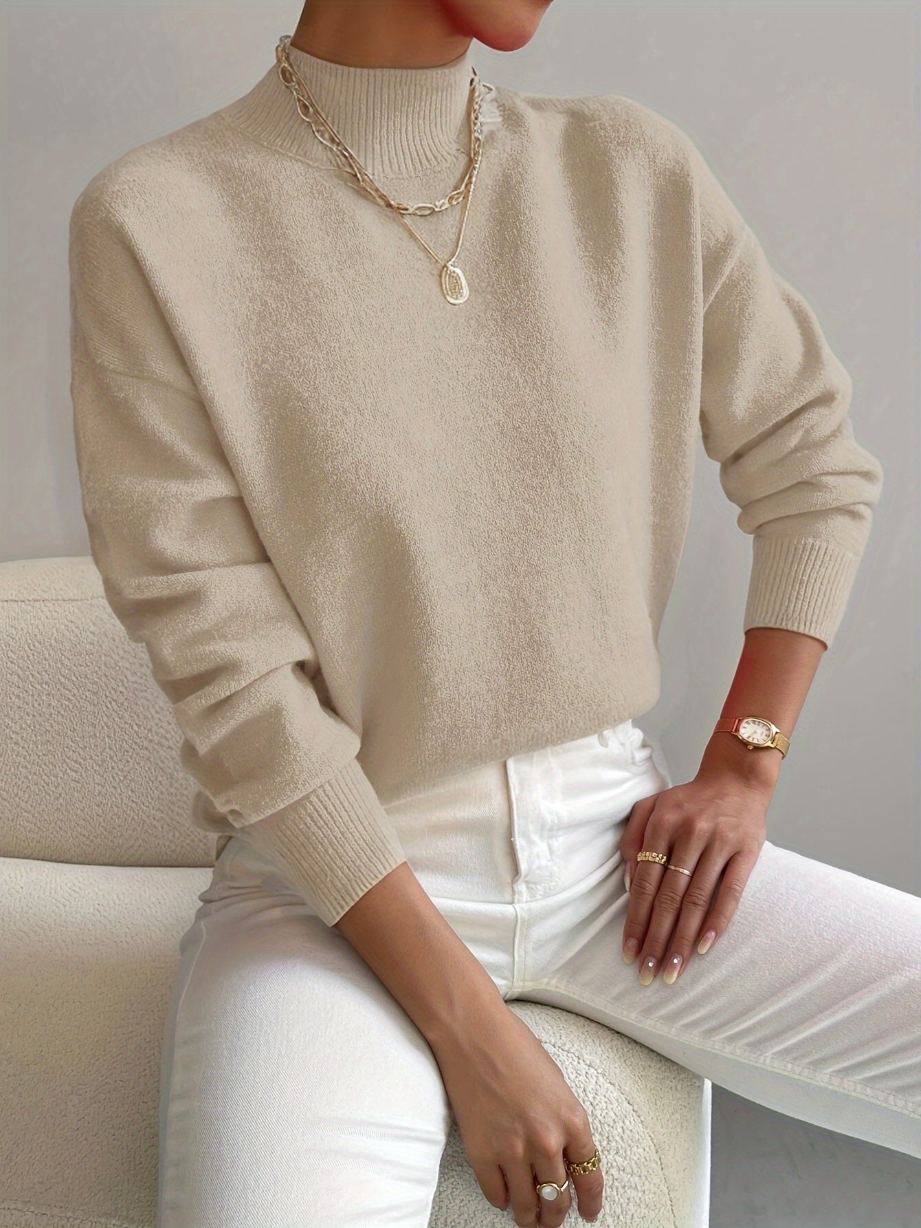 Elena - Sueter Premium con efecto Cachemira