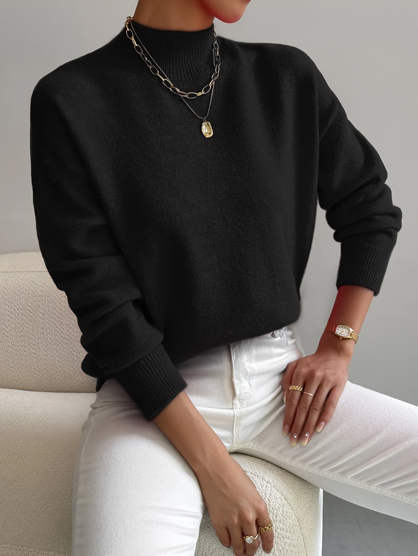 Elena - Sueter Premium con efecto Cachemira