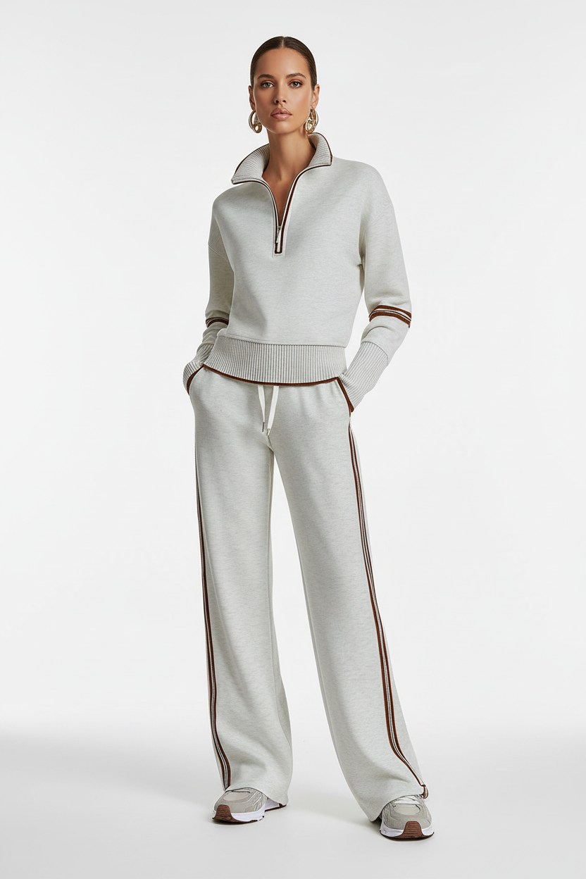 Marietta – Conjunto chandal ,Sudadera y pantalón de pernera ancha