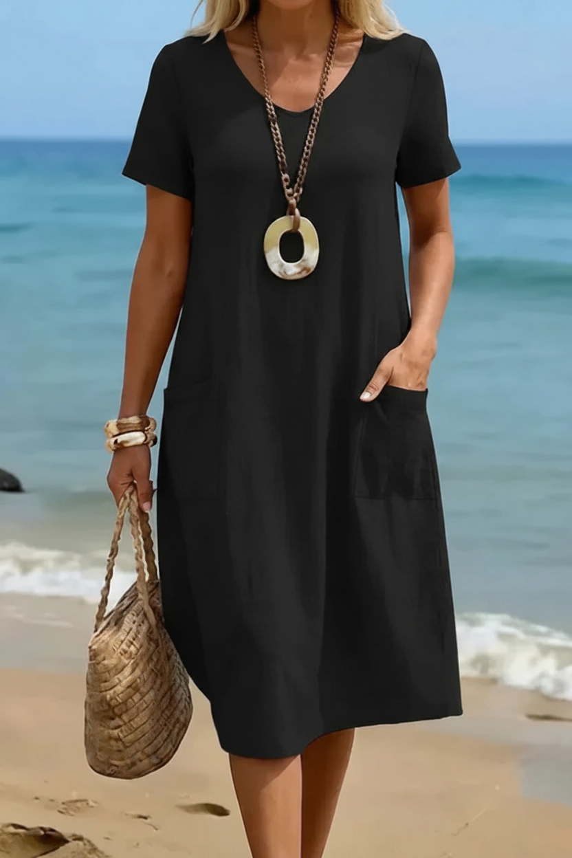 Marisa™ | Vestido fluido de estilo casual