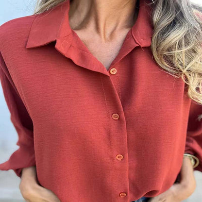 Carmen | Blusa Clásica de Manga Larga