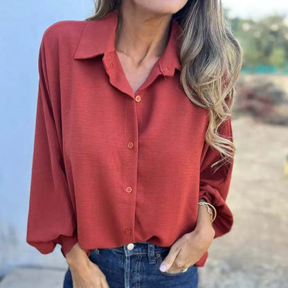 Carmen | Blusa Clásica de Manga Larga
