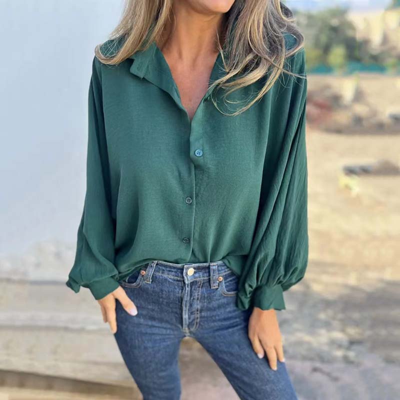 Carmen | Blusa Clásica de Manga Larga
