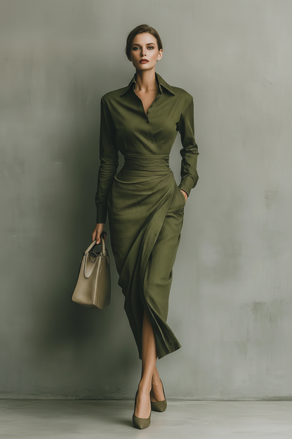 Iris | Elegante Vestido Maxi Ajustado