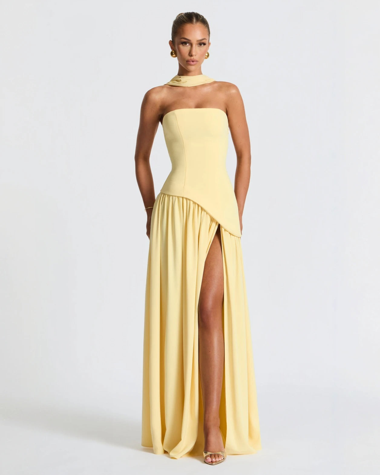 Valentina | Vestido Maxi Chic con Abertura